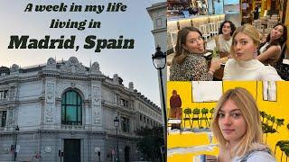 A week in my life living in Madrid, Spain #spain #madrid #abroad