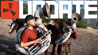 ИГРА НА ГИТАРЕ В RUST! ОЧЕНЬ ПРОСТО И ЛЕГКО!КРУТЯК! BLOODRUST! ИГРА НА ПИАНИНО В RUST!