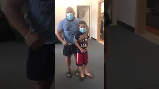 Throwback to August 26, 2020 wearing masks at JNJ personal training in the Covid pandemic ￼￼