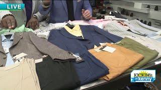 What`s trending for men this Spring? Kenny visits J3 Clothing Company to find out