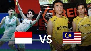 Marcus Gideon / Kevin Sukamuljo (INA) vs Mak Hee Chun / Teo Kok Siang (MAS) | Badminton