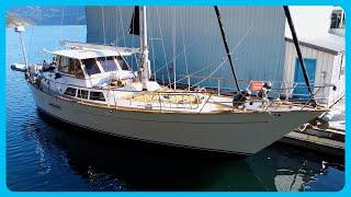 This 58' DREAM YACHT is a SHOCKING Value For What You Get [Full Tour] Learning the Lines