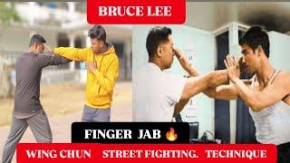 Street Fighting technique finger jab | easy and simple technique #youtube