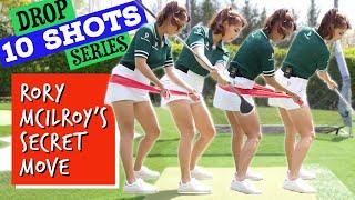 Turn Your Hips Like Rory Mcllroy for More Power! | Drop 10 Shots Series (Ep. 1)