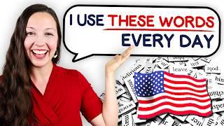 I use these words every day: English Vocabulary Lesson