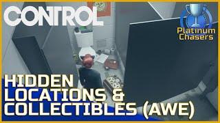 Collectibles, Hidden Locations & Vending Machine Locations - Control (AWE DLC)