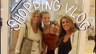 a very successful shopping vlog