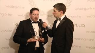 weddingsonline Awards 2014 - Jonathan Casey from The Best men, Wedding Band of the Year