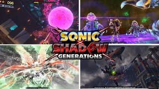 Shadow Generations: All Shadow Boss Fights (S Ranks)