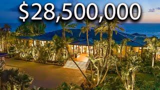 Inside A Hawaiian Mega Mansion With A Secret Jungle!