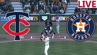 LIVE Minnesota Twins vs Houston Astros / June 15/Baseball  Envivo/MLB the show 25