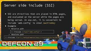 DEF CON 29 - Yuhao Weng, Steven Seeley, Zhiniang Peng - An Attack Surface Tour of SharePoint Server