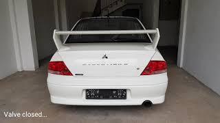 WEPR Mitsubishi EVO valvetronic exhaust