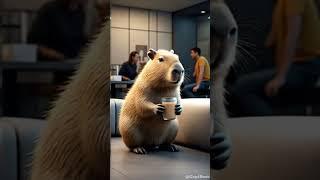 That One Group Member Who Just Vibes  #capibaravibes #GroupProject