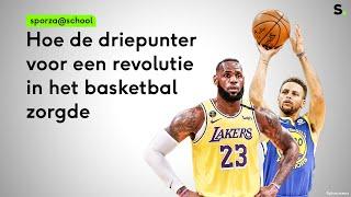 Hoe de driepunter voor een revolutie in het basketbal zorgde | Sporza @ school 16