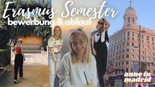 ERASMUS SEMESTER! // Bewerbung & Ablauf eines Auslandssemesters | Anne