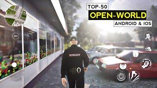 TOP-50 NEW BEST OPEN-WORLD GAMES | For Android & Ios In 2024 | Malayalam