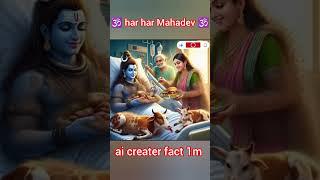️ har har Mahadev #ai #mahadev #viralshort #1million #1000subscriber #youtubeshorts