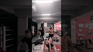 Village siege stuntman training swords and stabs
