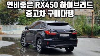 연비좋은 하이브리드 SUV RX450h 구매대행