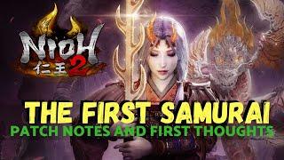 Nioh 2 DLC 3 | The First Samurai | Patch Notes & What's New in Patch 1.2