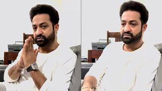 Jr NTR Reaction On Devara Pre Release Event | MS Talkies