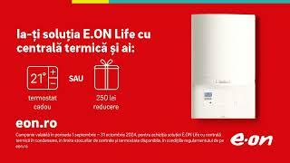 Oferta E.ON Life cu beneficiu la alegere: termostat cadou sau 250 lei reducere