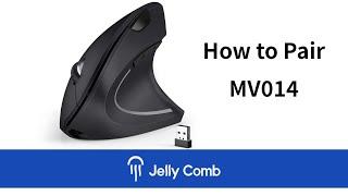 Jelly Comb MV014 Vertical Mouse Pairing Tutorial