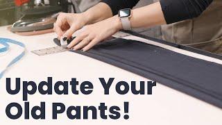 Transform Your Suit Pants: Step-by-Step Guide To Modern Tapering And Hemming! (Ep. 62)