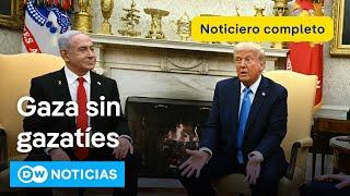  DW Noticias 04 febrero: Trump y Netanyahu esbozan el futuro de Gaza [Noticiero completo]