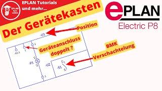 Der Gerätekasten in EPLAN. Doppelte Anschlüsse und verschachtelte BMK´s