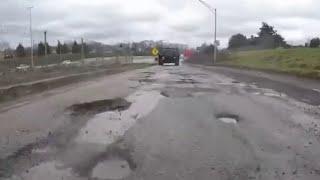 The worst potholes in Metro Detroit