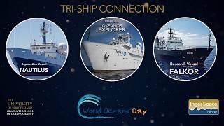 World Oceans Day Tri-Ship Connection