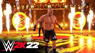 WWE 2K22 - Brock Lesnar Full Entrance