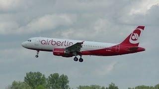 Flughafen München verschiedene Starts und Landungen Munich Airport Boeing 767 United