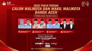 LIVE - Debat Publik Calon Walikota dan Wakil Walikota Banda Aceh