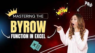 Excel BYROW Function Makes Data Analysis a Breeze #excel #dataanalysis #exceltips #spreadsheetskills