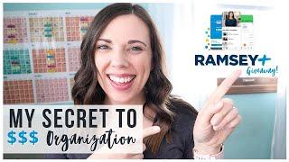 My Secret to Money Organization: Ramsey Plus Review & GIVEAWAY