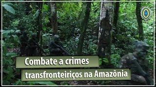 Exército combate crimes transfronteiriços na Amazônia