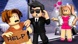 BILLIONAIRE Falls in Love with POOR BOY?! (Roblox Movie)