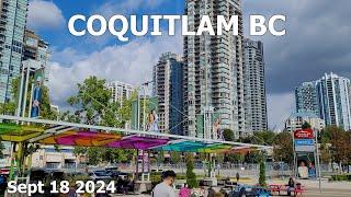 COQUITLAM BC CANADA | Metro Vancouver Drive on September 18 2024