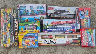 Rc 9 different type train toy unboxing