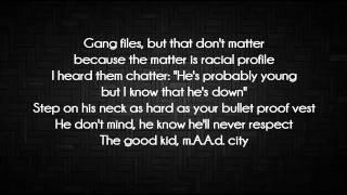 Kendrick Lamar   Good Kid Lyrics