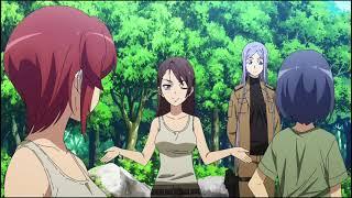 Yobai | 86-Eighty-Six anime funny moment | Kurena and ladies talk about undertaker |