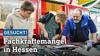 So wollen Regionen und Unternehmen in Hessen den Fachkräftemangel lösen | hessenschau