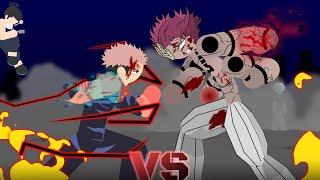 Sukuna VS Itadori (Final Battle) - Jujutsu Kaisen Fan Animation