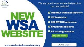 The World Stroke Academy newly branded website is live!