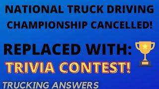 National Truck Driving Trivia Contest? | Trucking Answers