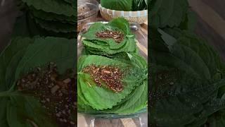 향긋한 생깻잎김치 담그기! 텃밭에서 금방 따온 깻잎으로. #이민생활 #테네시 #생깻잎김치
