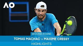 Tomas Machac v Maxime Cressy Highlights (2R) | Australian Open 2022